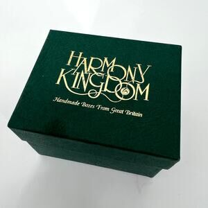 Vintage Harmony Kingdom Royal Watch Collector's Club Wolfie With Box and Papers